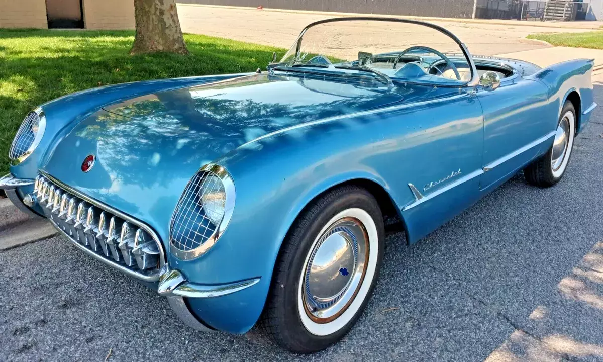 1955 CORVETTE C1 CONVERTIBLE KIT 350 V8 P/S P/DB SUPER NICE DRIVER RARE!!! 1955 Replica/Kit Makes C-1