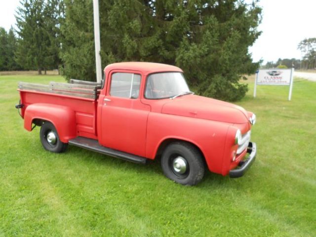 1955 Dodge Pickup Big Back Window Wrap Around Runs Drives Great and Solid 1955 Dodge Other Pickups Pick Up