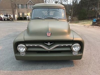 1955 F100 Shop Truck Resto Mod Panel Truck Rust Free 1955 Ford F-100 Panel