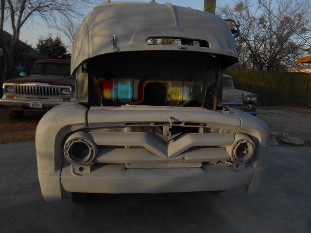 1955 ford coe TRUCK READY 1987 chevy one ton frame 1955 Ford Other original