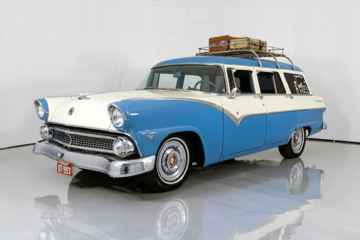 1955 Ford Country Sedan Wagon Fuel Injected 5.0 - photo 5