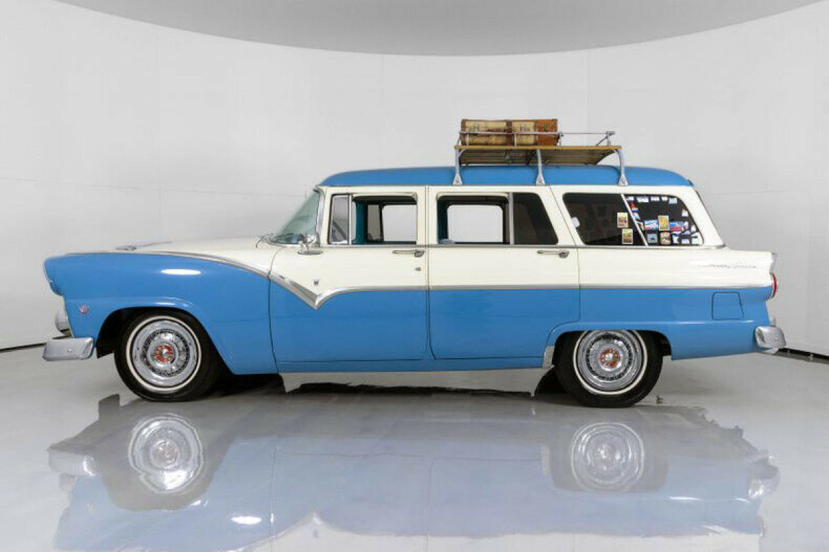 1955 Ford Country Sedan Wagon Fuel Injected 5.0 - photo 8