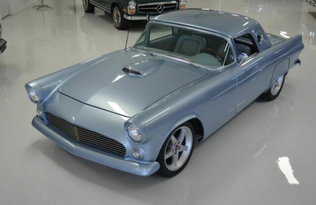 1955 Ford Custom 1080 Miles Blue THUNDERBIRD FULL (2015), MODERN DRIVETRAIN, A/ 1955 Ford Other --