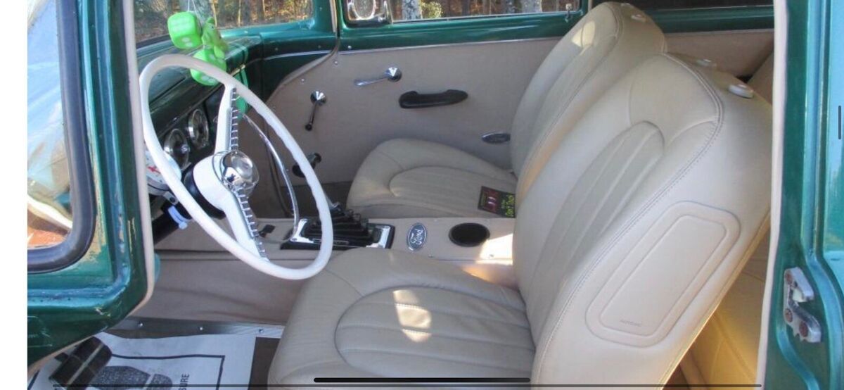 1955 Ford Customline leather - photo 13