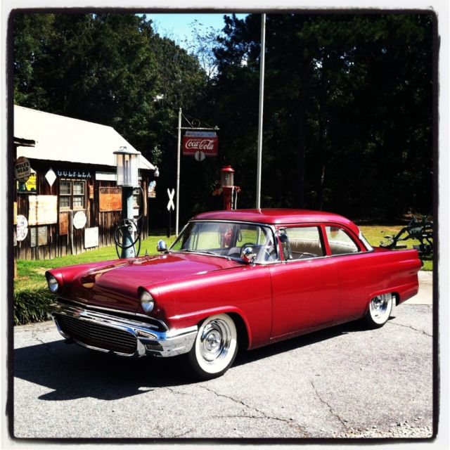 1955 ford customline kustom Watson style slammed 1955 Ford Fairlane