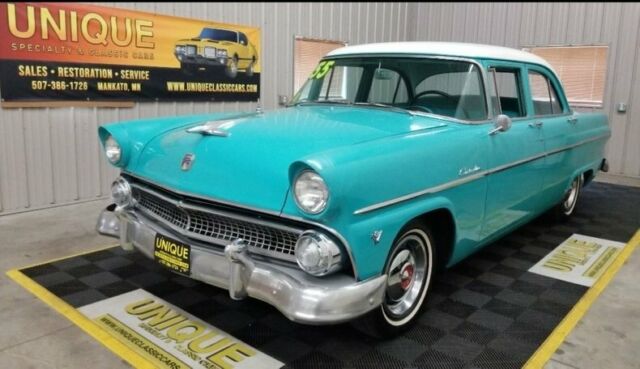 1955 Ford Customline Sedan Y Block V8! TRADES? 1955 Ford Customline Sedan