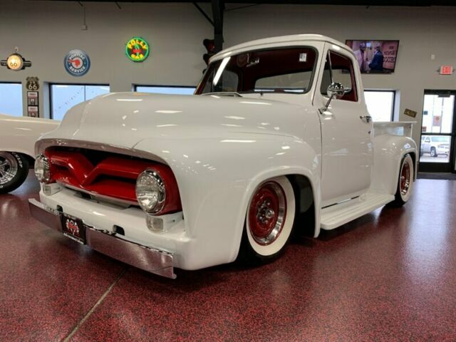 1955 Ford F-100 Big Block Automatic 2-Door Truck AC STANCE lowered CLEAN 1955 Ford F-100 Flareside