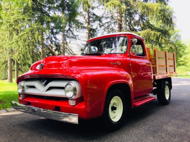 1955 Ford F-100 1955 #'s match 3spd V8 CALIFORNIA 1 of a kind V8 - photo 3