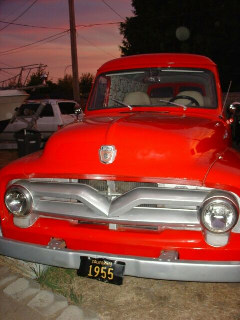 1955 Ford F-100 Panel Delivery Project 1955 Ford F-100