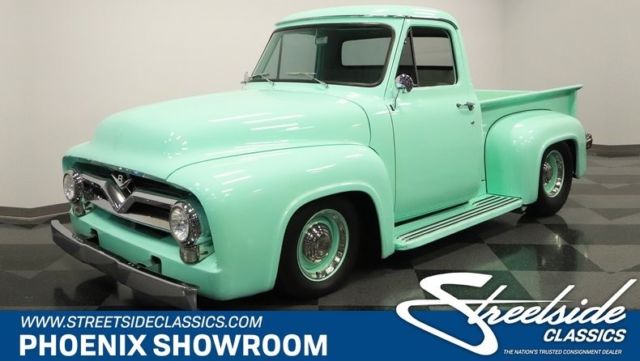 1955 Ford F-100 Pickup Truck 350 V8 3 Speed Automatic Classic Vintage Collector 1955 Ford F-100 --