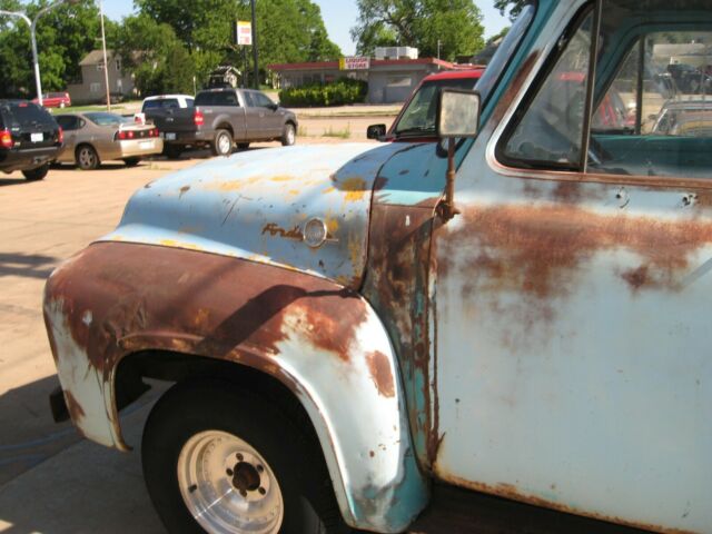 1955 Ford F-100 1955 F100 1/2 ton short bed PATINA TRUCK - photo 5