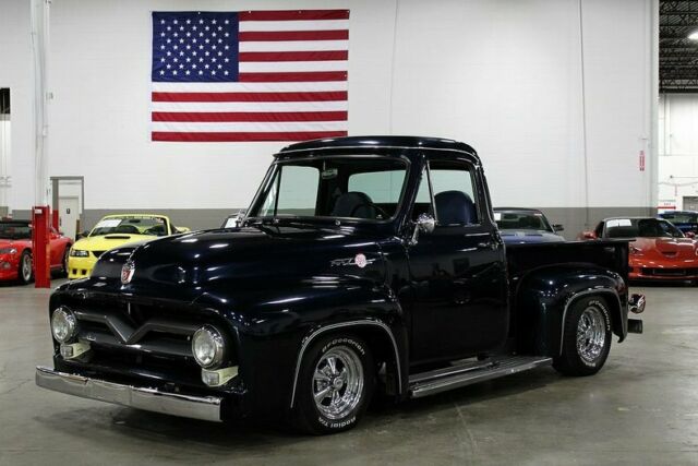 1955 Ford F100 6045 Miles Blue Pickup Truck 302ci V8 Automatic 1955 Ford F-100 --