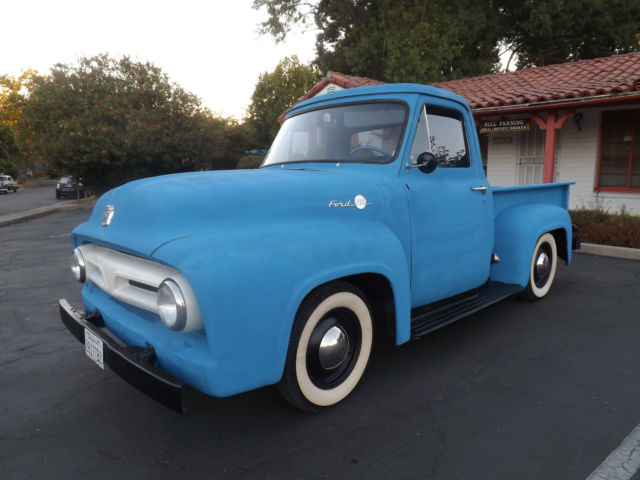 1955 Ford F-100 Daiy Driver Pickup w/ Rebuilt Motor No Reserve!!! - photo 2