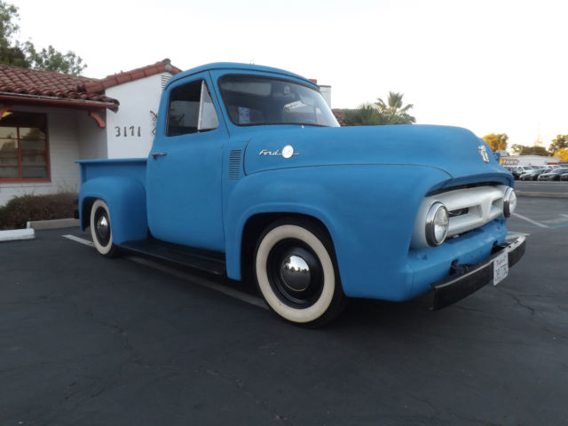1955 Ford F-100 Daiy Driver Pickup w/ Rebuilt Motor No Reserve!!! - photo 4