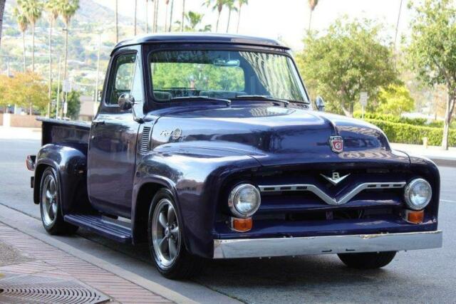 1955 FORD F100 rack and pinion ,power disc brakes ,power steering 1135 Miles Pur 1955 Ford F-100 rack and pinion ,power disc brakes ,power steering