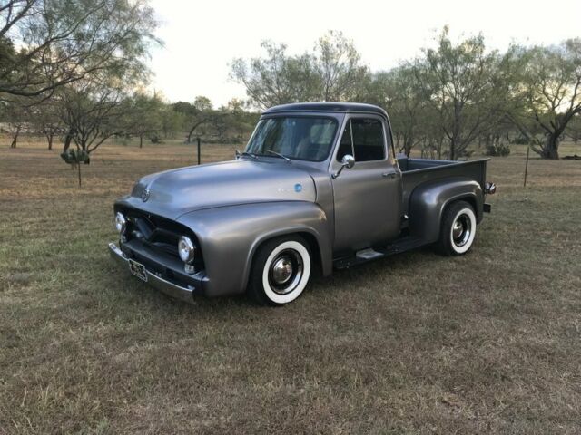 1955 Ford F100 Street Rod, 460, Auto, Clip, A/C, Bluetooth 7253 Miles Dark Gray 1955 Ford F-100 Street Rod, 460, Auto, Clip, A/C, Bluetooth