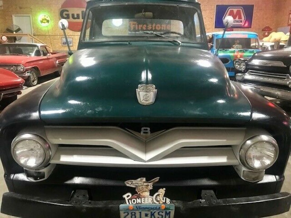 1955 Ford F-100 NO RESERVE F2 pick up truck Rides Drives - photo 10