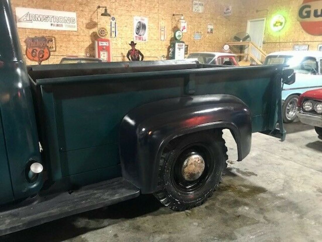 1955 Ford F-100 NO RESERVE F2 pick up truck Rides Drives - photo 12