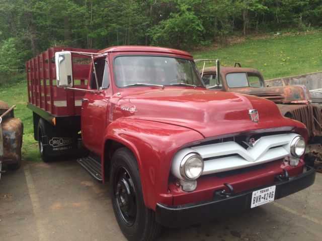 1955 FORD F600 FARMTRUCK 1955 Ford F600 GRAIN BED
