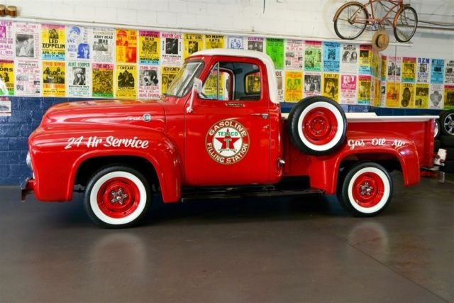 1955 Ford Pickup F100 Texaco Shop Truck Oak Bed - photo 8