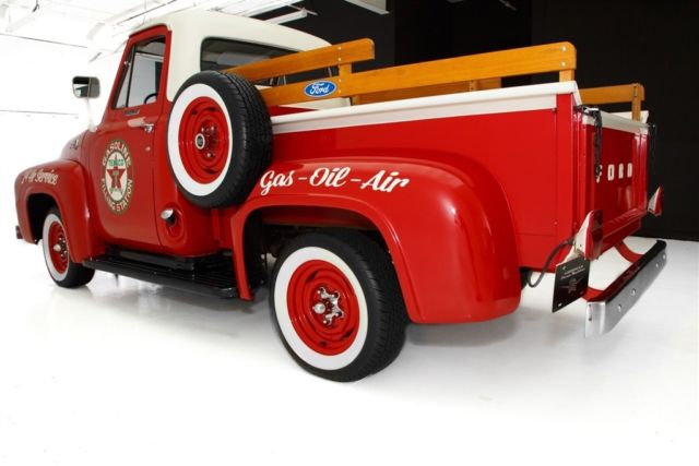 1955 Ford Pickup F100 Texaco Shop Truck Oak Bed - photo 9