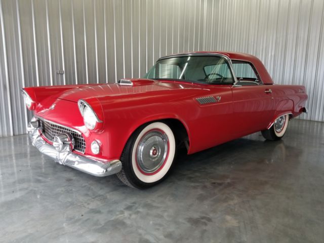 1955 Ford Thunderbird 292 CID Y-block V-8 engine with dual exhausts - photo 11