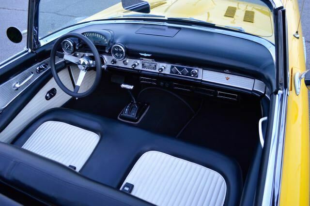 1955 Ford Thunderbird frame off restored convertible - photo 12