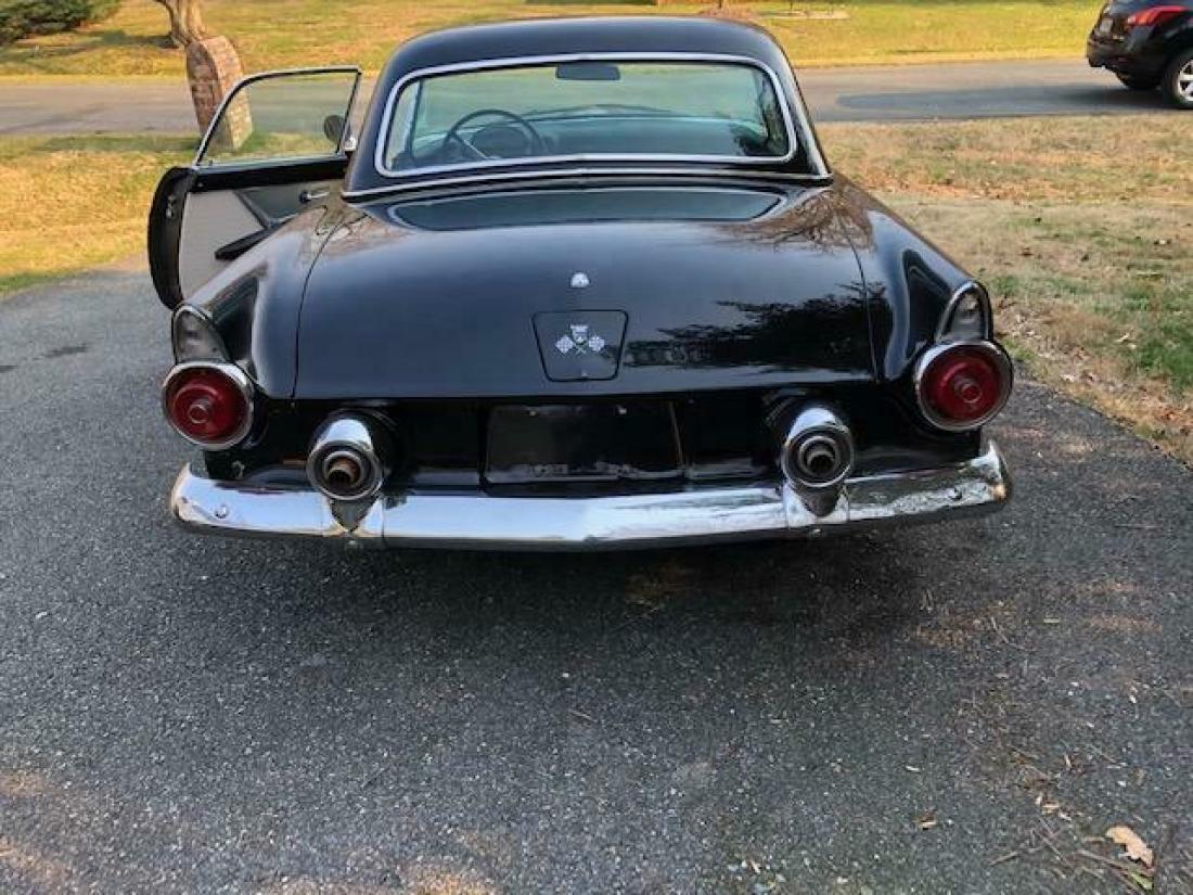 1955 Ford Thunderbird BLACK AND WHITE LEATHER - photo 4
