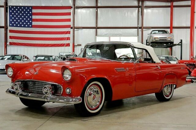 1955 Ford Thunderbird 24330 Miles Torch Red Convertible 292ci V8 Automatic 1955 Ford Thunderbird --