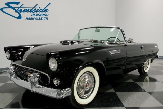 1955 Ford Thunderbird 45155 Miles Black Convertible 292 V8 3 Speed Automatic 1955 Ford Thunderbird --