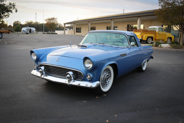 1955 Ford Thunderbird 5494 Miles Blue Pearl Convertible 292 V8 Automatic 1955 Ford Thunderbird --