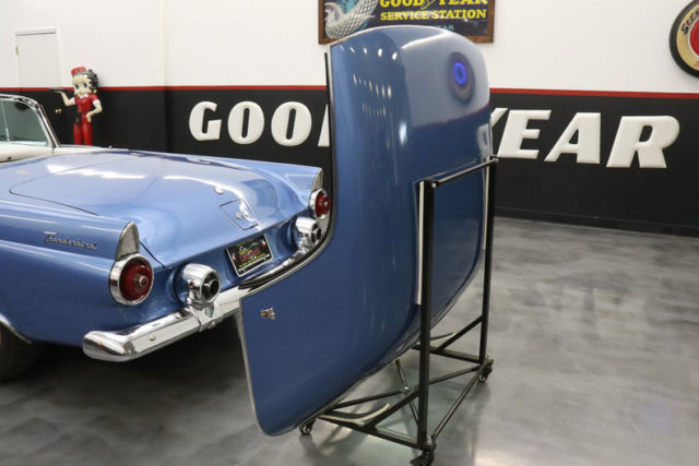 1955 Ford Thunderbird 55 Roadster wires hardtop 292 V8 auto runs and dri - photo 9