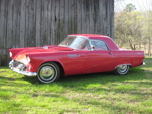 1955 Ford Thunderbird, both tops, A/C, power steering, NICE 1955 Ford Thunderbird 2 door