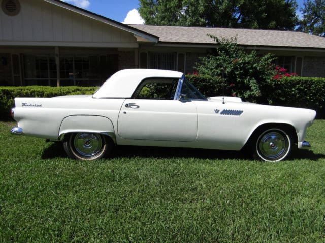 1955 FORD THUNDERBIRD CONVERTABLE BOTH TOPS 1955 Ford Thunderbird