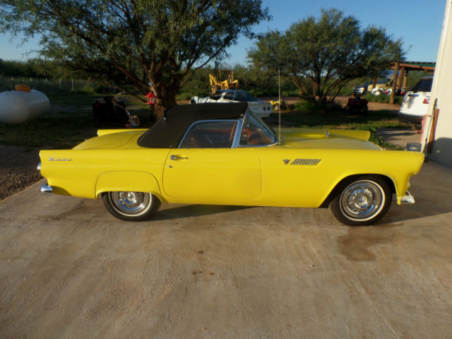 1955 Ford Thunderbird convertible 1955 FORD THUNDERBIRD 78,351 Original Miles! 1955 Ford Thunderbird