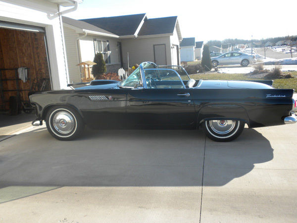 1955 Ford Thunderbird Convertible , both original tops 1955 Ford Thunderbird