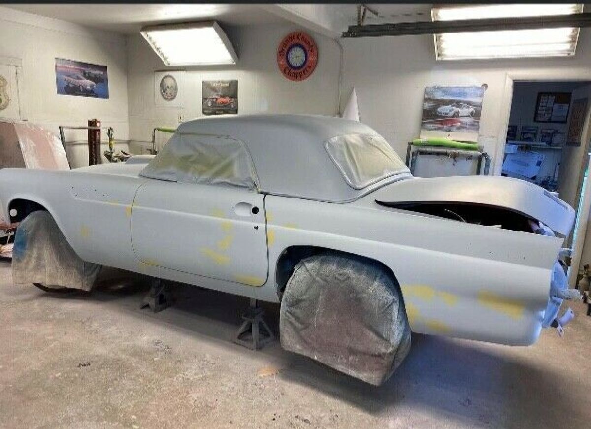 1955 Ford Thunderbird Convertible With Hardtop v8 PS-PB - photo 12