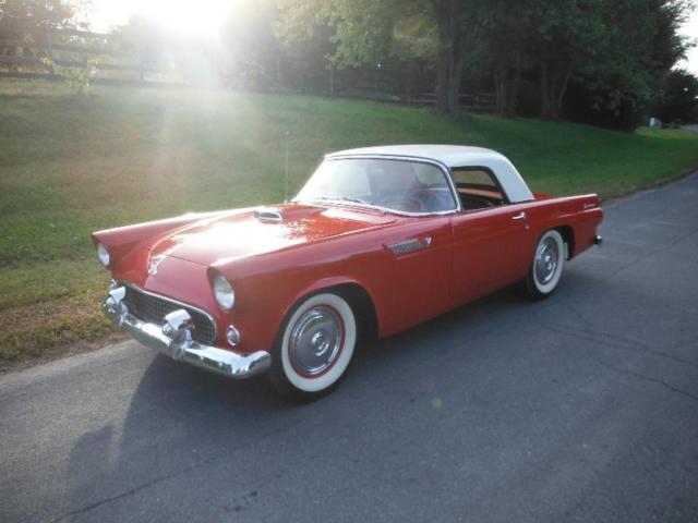 1955 FORD THUNDERBIRD CONVERTIBLE TBIRD ROADSTER SELLING NO RESERVE 1956 1955 Ford Thunderbird