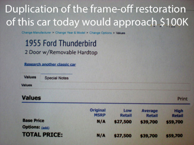 1955 Ford Thunderbird - photo 6