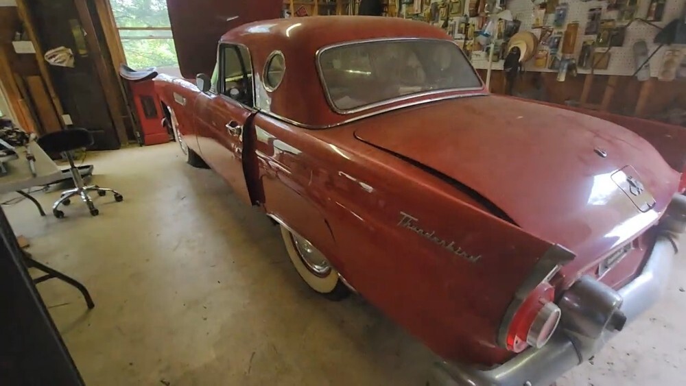 1955 Ford Thunderbird Garage find! Complete restoration before being parked! - photo 10