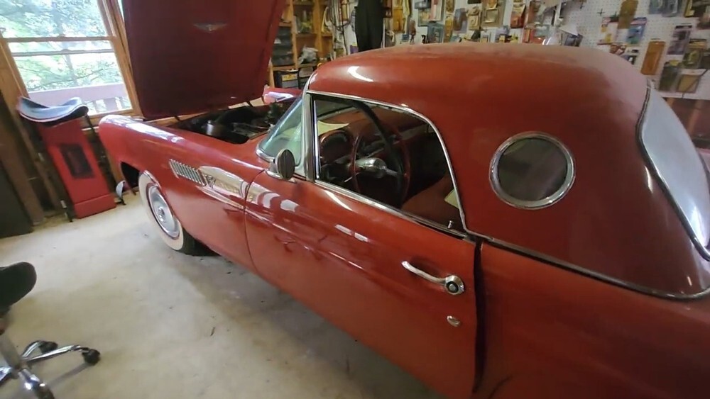 1955 Ford Thunderbird Garage find! Complete restoration before being parked! - photo 11