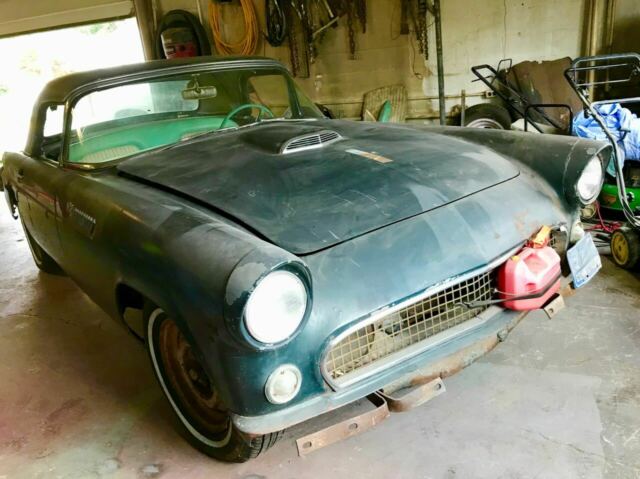 1955 Ford Thunderbird - Manual 3 Speed, For Parts or Repair - stored 40 years 1955 Ford Thunderbird