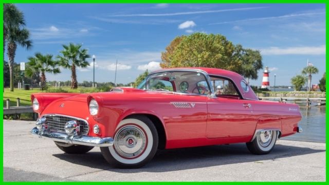 1955 Ford Thunderbird Porthole Hardtop Automatic 292 4.8L V8 1955 Ford Thunderbird Porthole Hardtop / 6-Volt System / 39K MILES