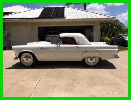 1955 Ford Thunderbird, Rebuilt 292ci V8, 4-Speed Manual Trans, 8,358 Miles 1955 Ford Thunderbird Restored Hard Top Convertible