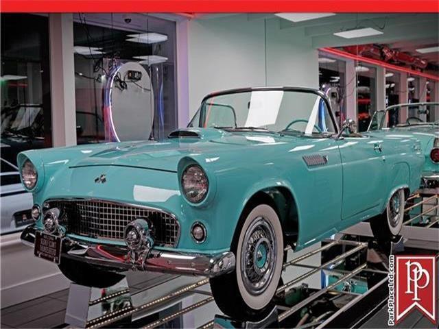 1955 Ford Thunderbird Roadster, Turquoise Blue on white interior, "The best!" 1955 Ford Thunderbird Convertible