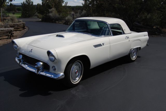 1955 Ford Thunderbird / T-Bird 292 3 Speed Overdrive Hardtop / Convertible NICE 1955 Ford Thunderbird