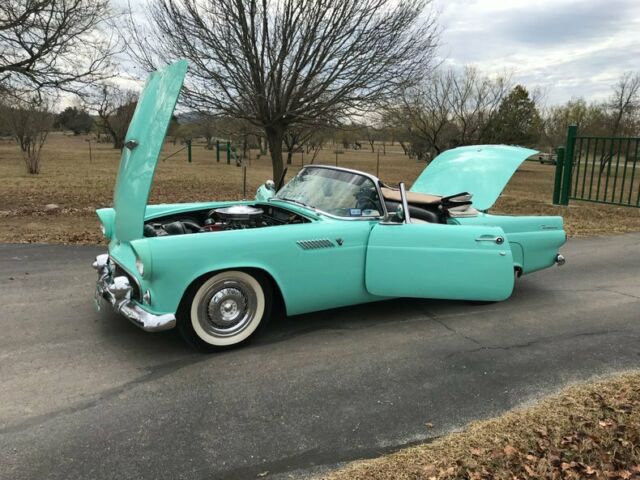 1955 Ford Thunderbird two top roadster 292 auto ps pb cd - photo 8