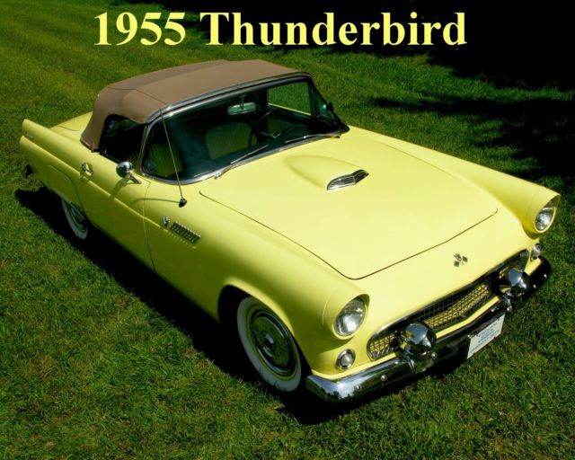 1955 Ford Thunderbird w/Hardtop (Two Tops)