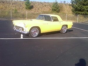 1955 Ford Thurderbird 0 Yellow 1955 Ford Thunderbird