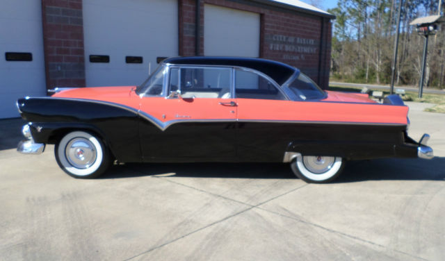 1955 FORD VICTORIA 2 DOOR HARDTOP Nice Chrome, New Carpet, Cont. kit, 1955 Ford Fairlane VICTORIA